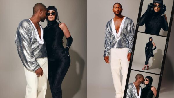 Usher Attends Vanity Fair Party in a Valentino Look With His Wife Jennifer Goicoechea Raymond in a Black Alaïa Dress – Fashion Bomb Daily