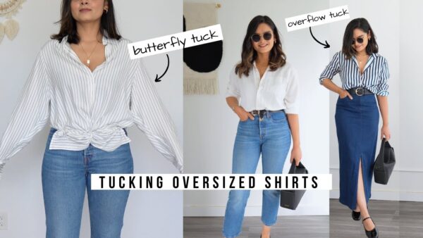 5 ways To Wear An Oversized Shirts With Style
