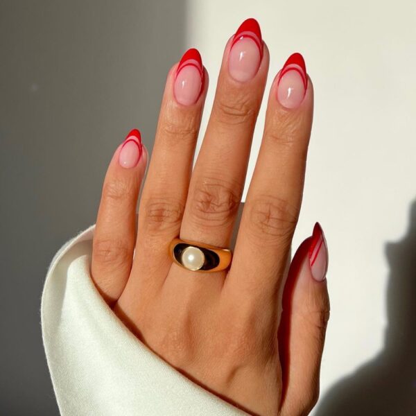 I’m Calling It—Red French Tip Nails Will Be Huge This Spring